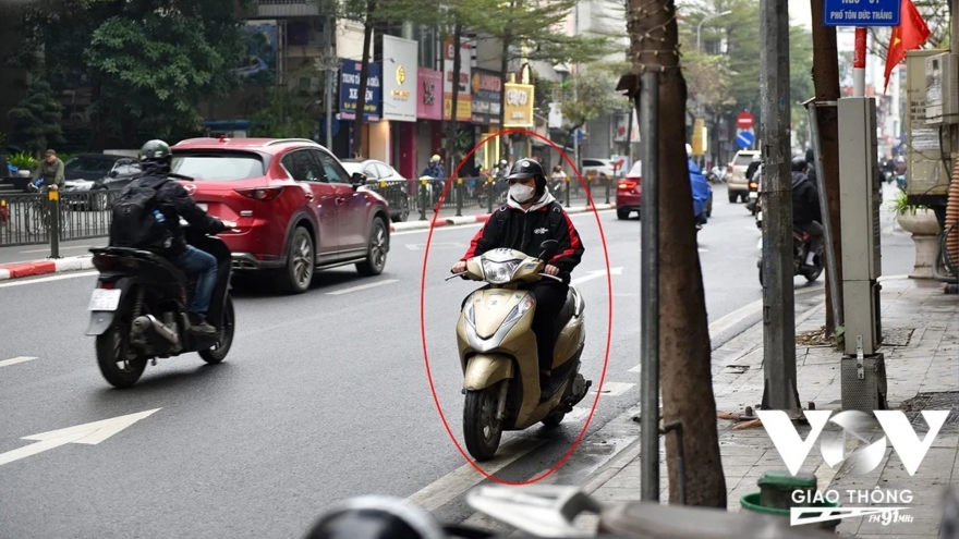 Mức phạt có thể lên tới 40 triệu đồng với xe đi ngược chiều